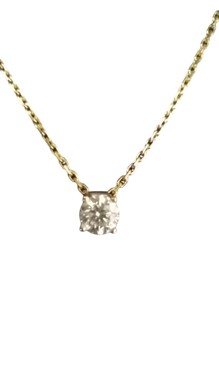 Collier or et Diamant