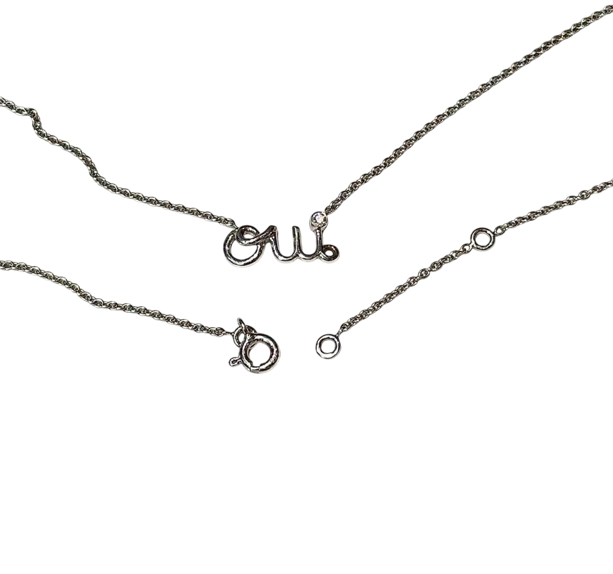 Dior Collier Mini oui or et Diamant