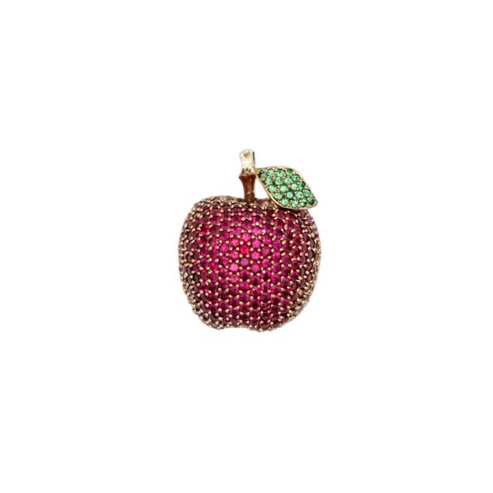 Paula Pendentif or et Rubis