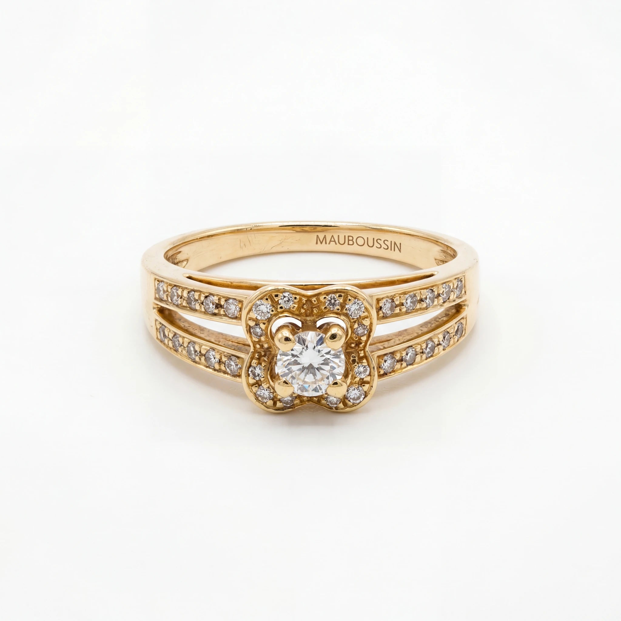 Mauboussin Bague Chance of love Or jaune et Diamant