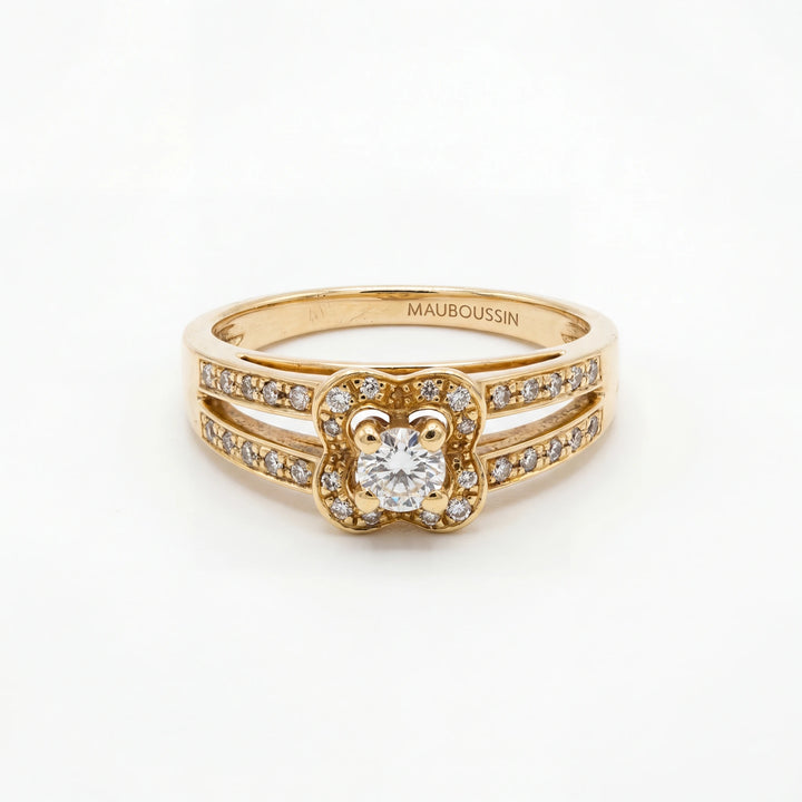 Mauboussin Bague Chance of love Or jaune et Diamant