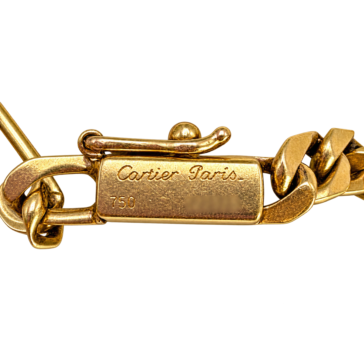 Cartier Collier or et Diamant pavage