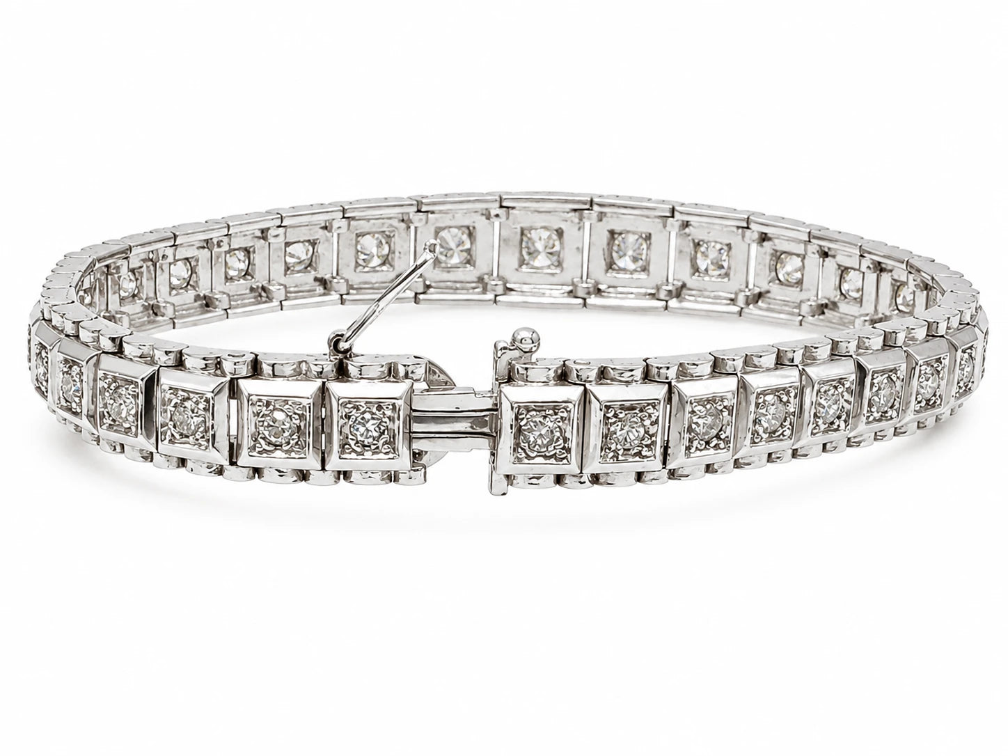 Bracelet or et Diamant