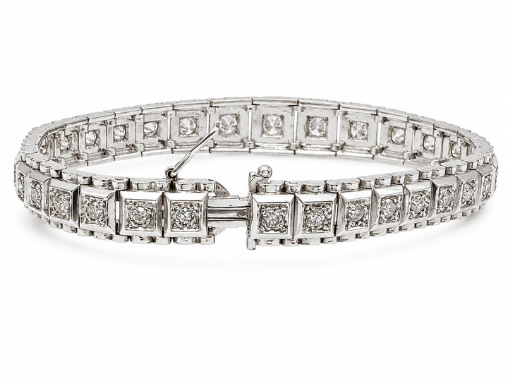 Bracelet or et Diamant