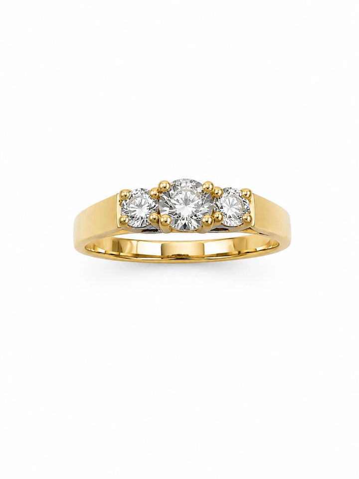 Bague or et Diamant