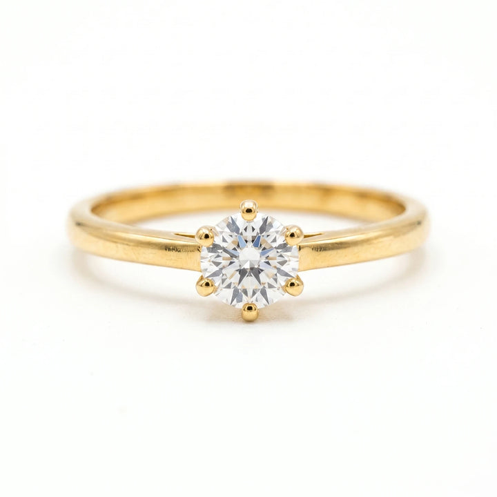 Bague or et Diamant