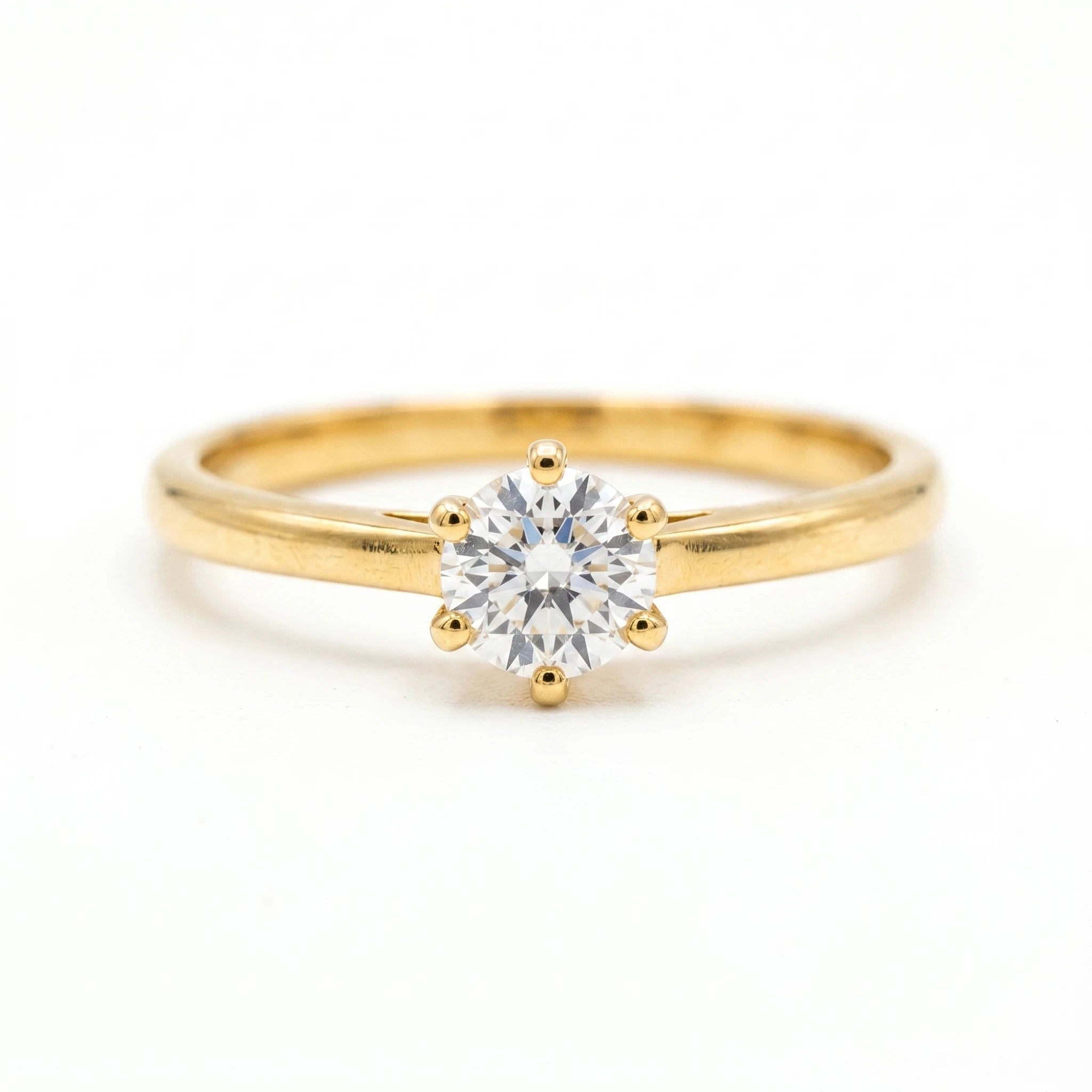 Bague Or jaune et Diamant