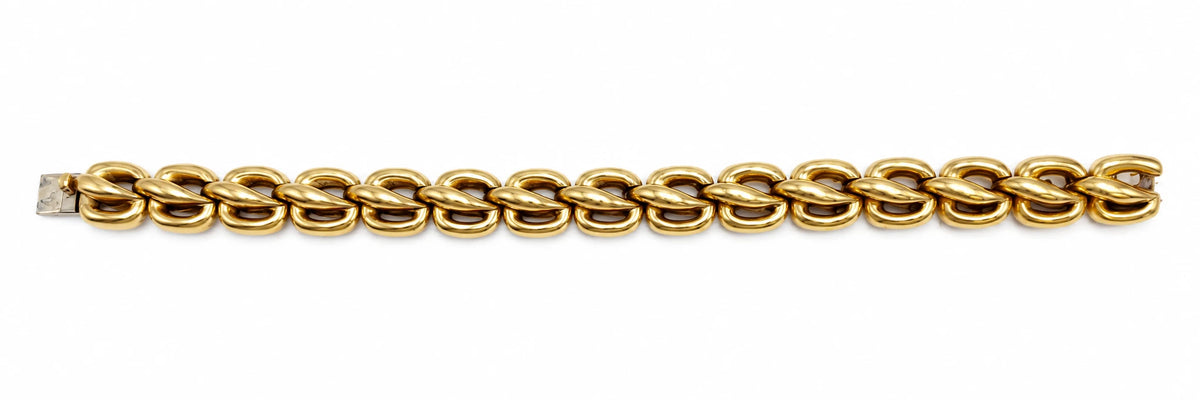 Chaumet Bracelet gourmette Kalinska en or