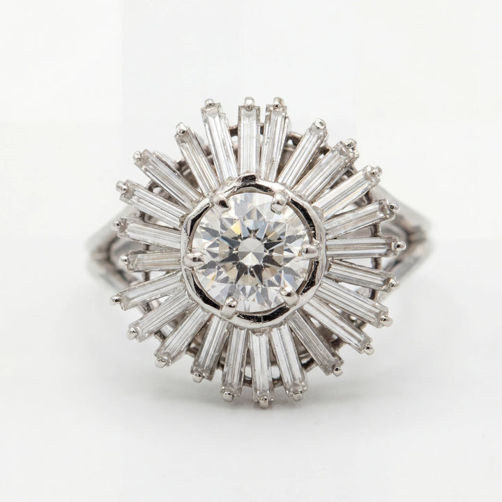 Boucheron Bague Platine et Diamant