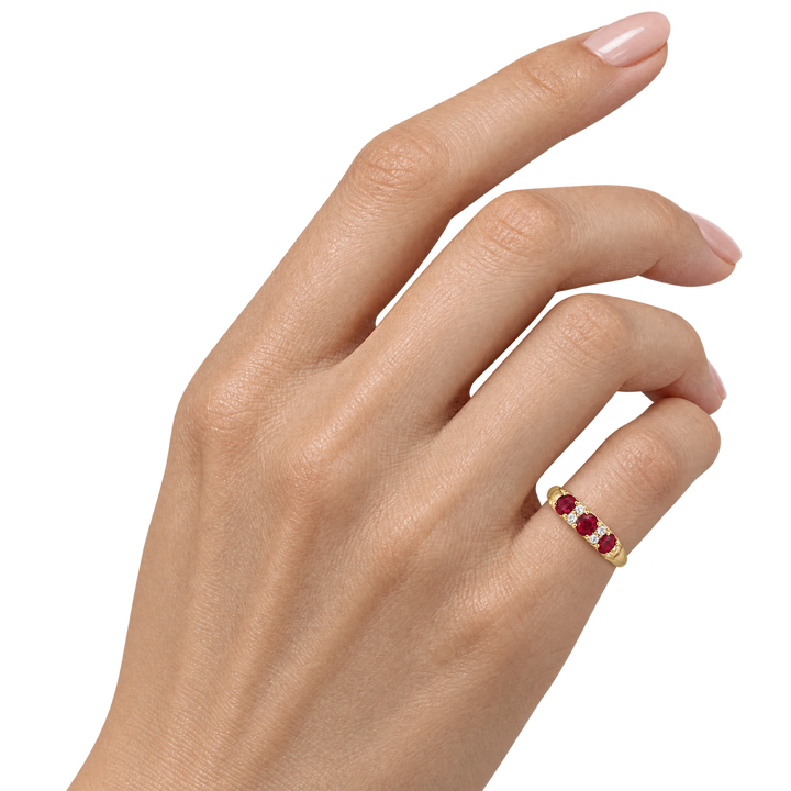 Bague or et Diamant