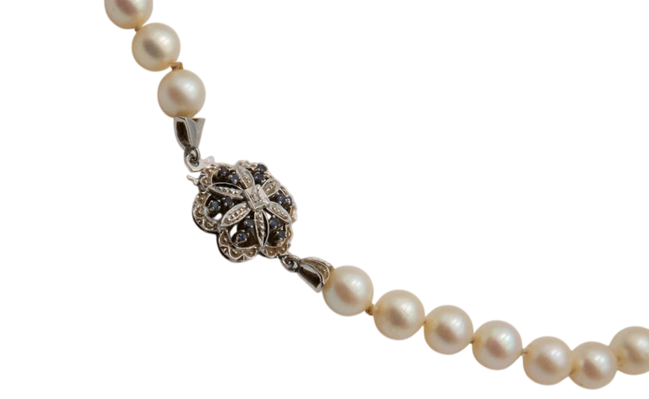 Collier or et Perle
