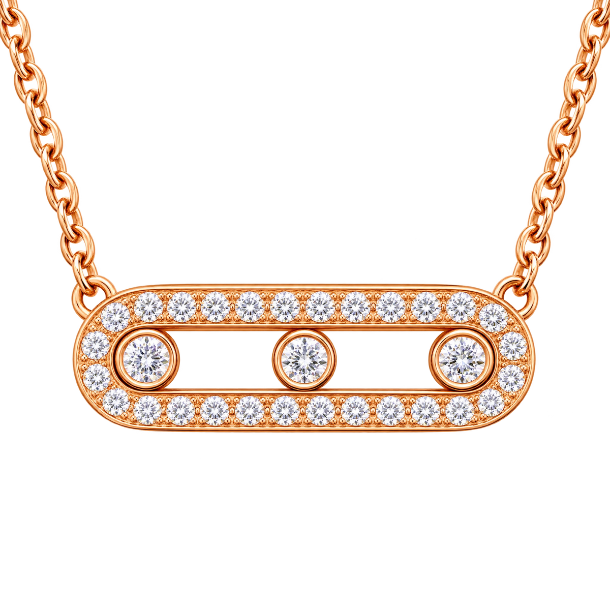 Messika Collier Move or et Diamants