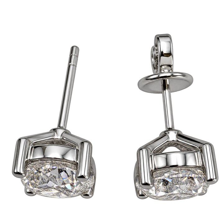 Boucles d'oreilles or et Diamant