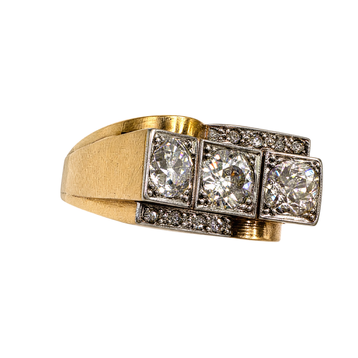 Bague or et Diamants