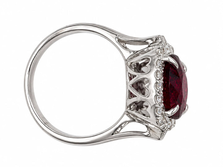 Bague or et Rubis