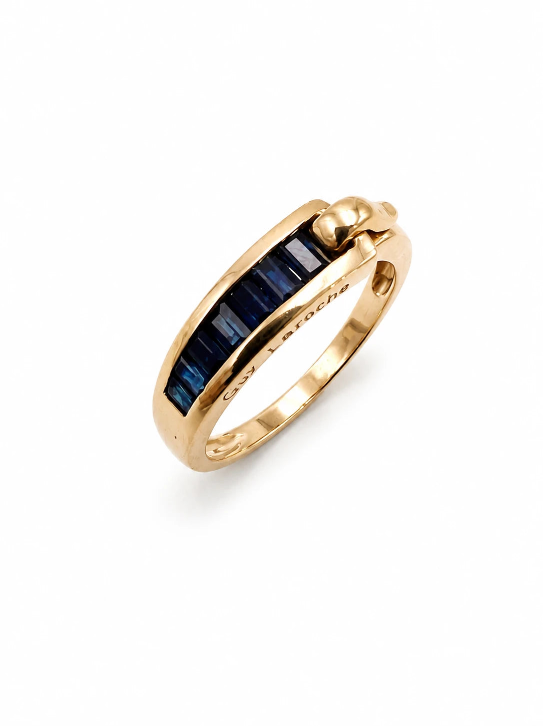 Guy Laroche Bague or et Saphir