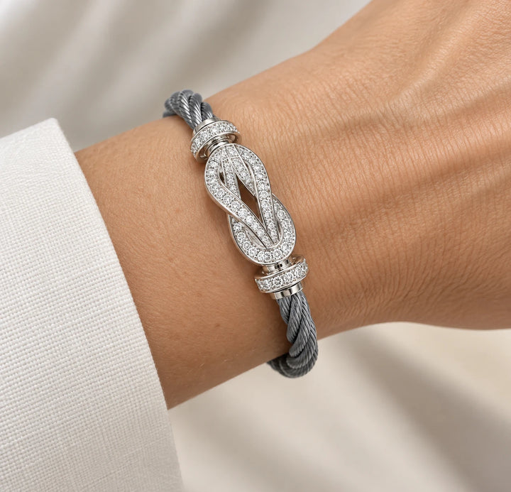 Fred Bracelet Chance infinie or et Diamant