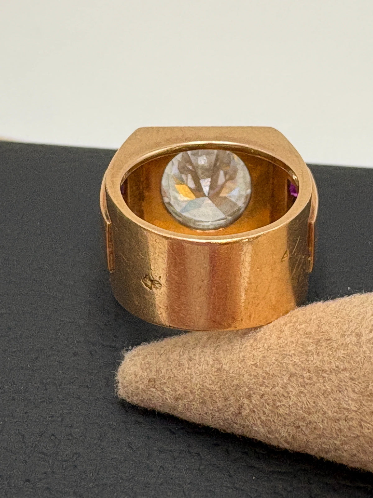 Bague or et Diamant