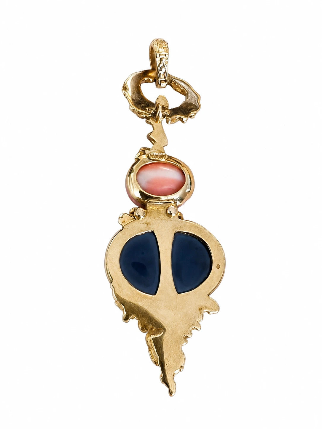 Chaumet Pendentif Or jaune et Corail