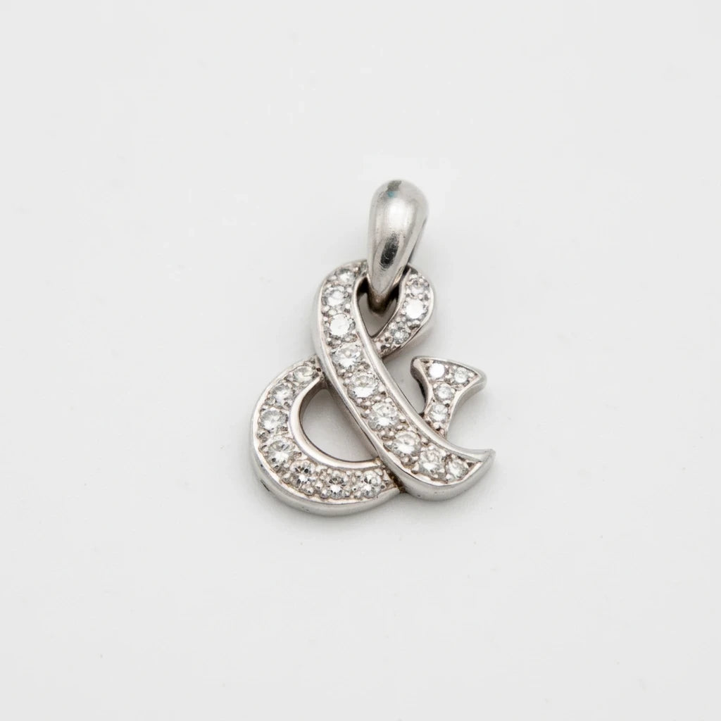 Van Cleef & Arpels Pendentif & or et Diamant pavage