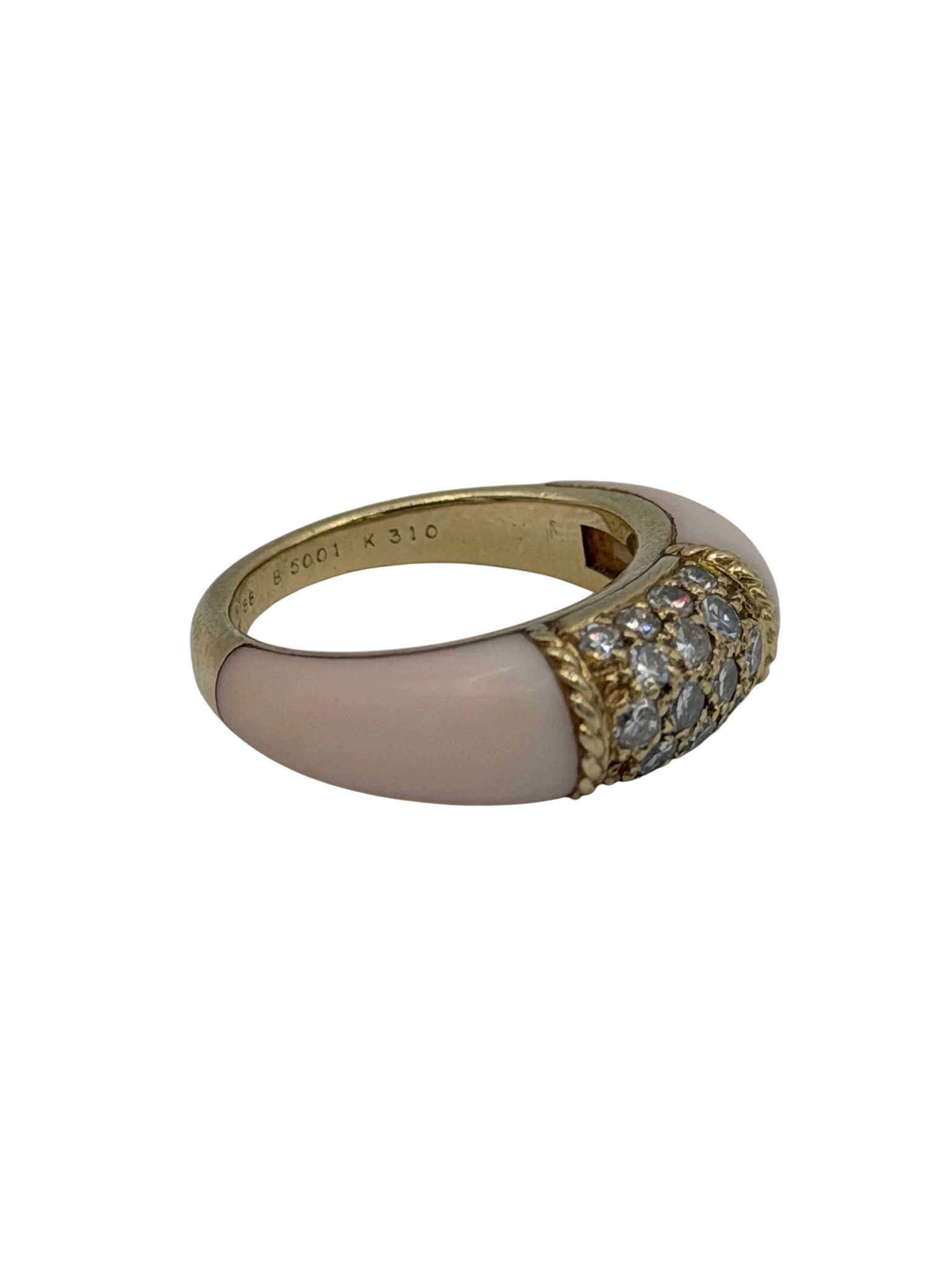 Van Cleef & Arpels Bague Phillipine or et Corail