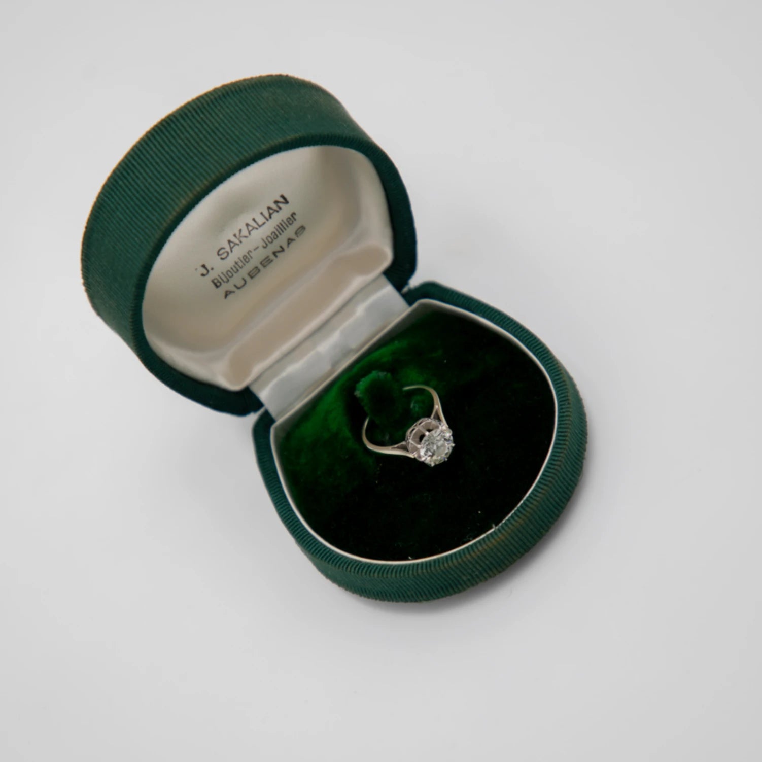 Bague Or blanc et Diamant