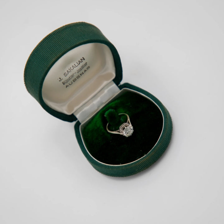 Bague Or blanc et Diamant