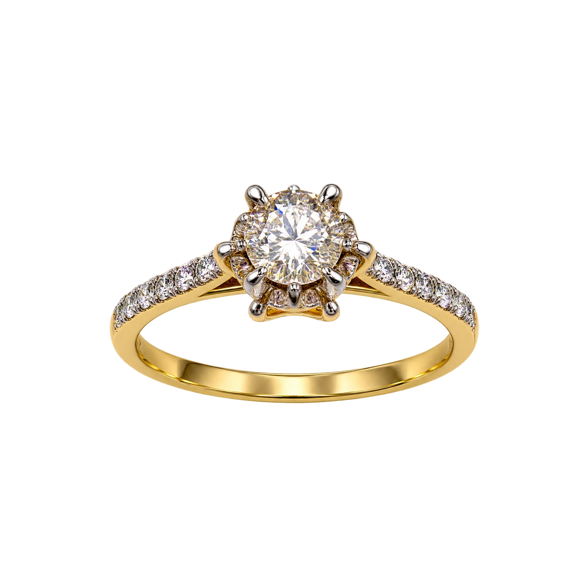 Bague or et Diamant