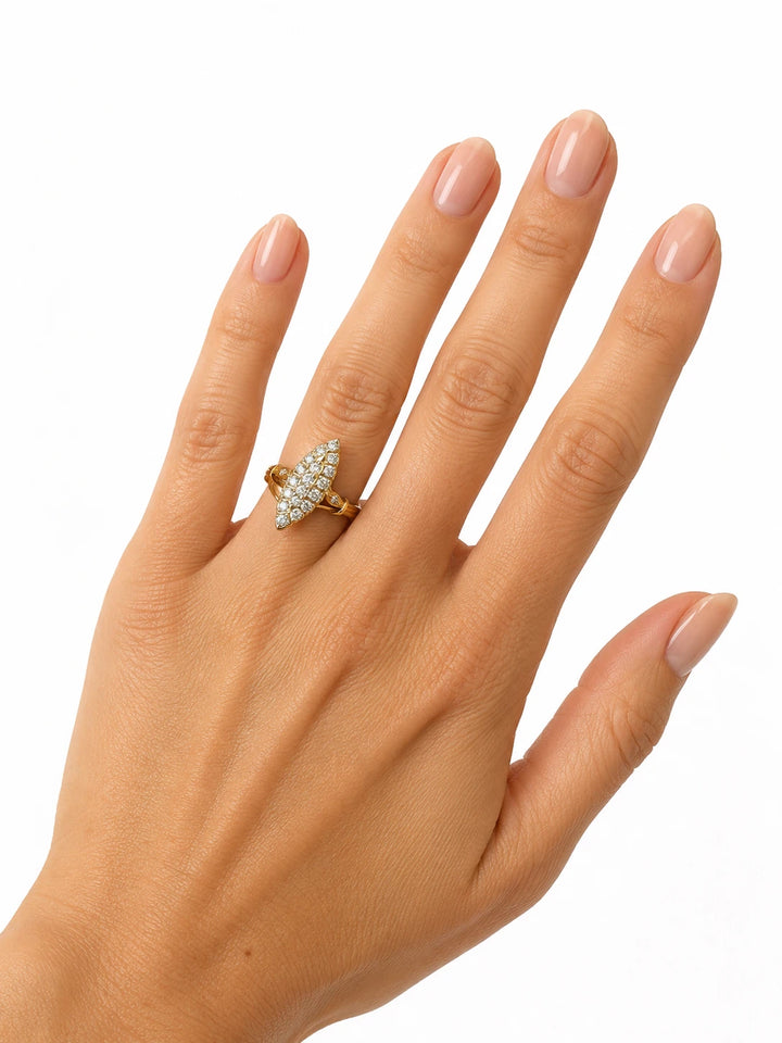 Bague or et Diamant