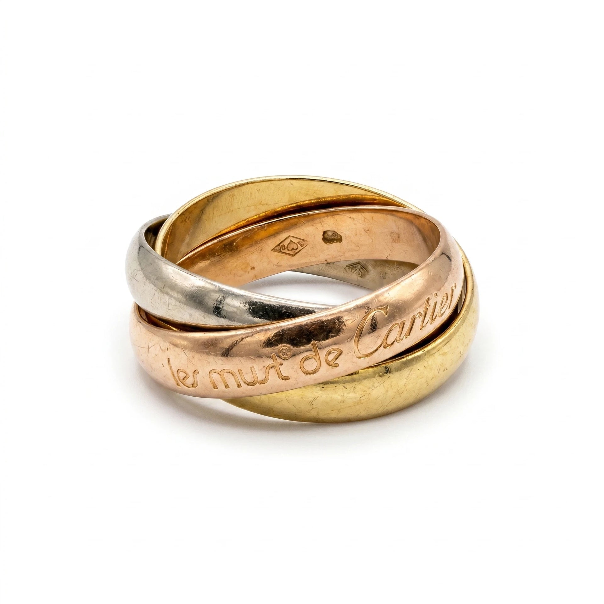 Cartier Bague Trinity Or jaune