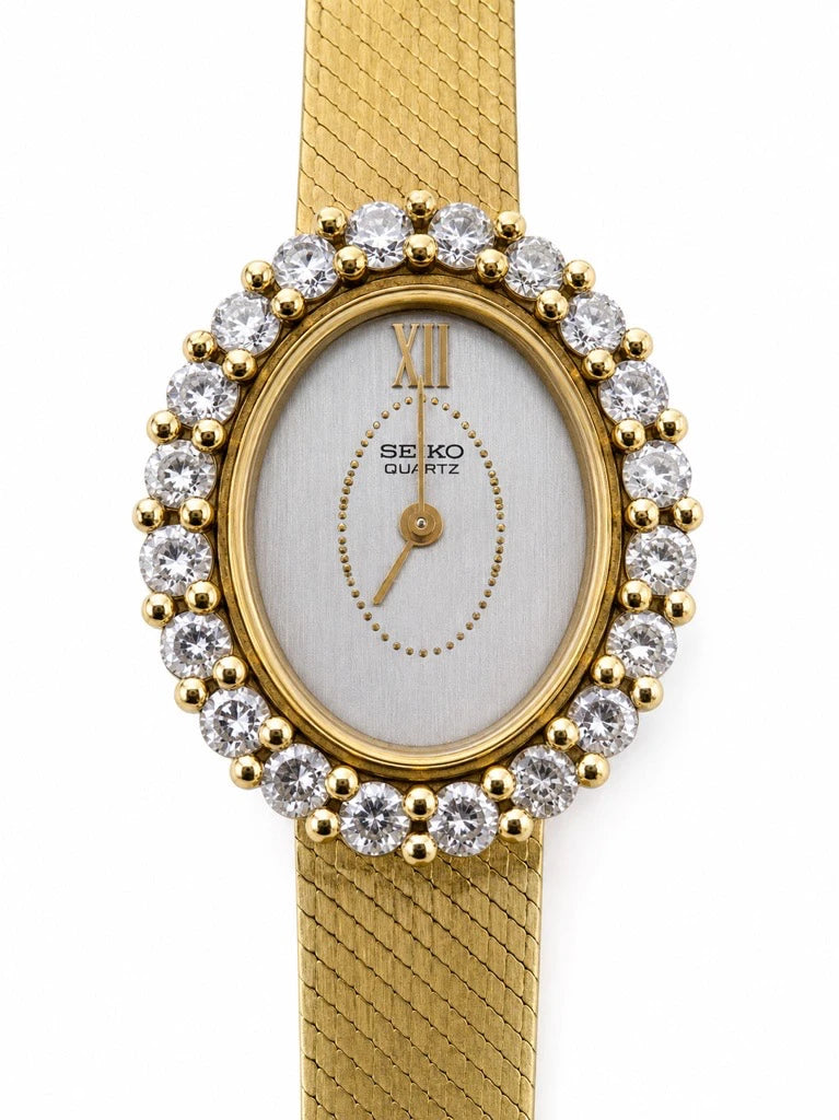 Montre Seiko ovale