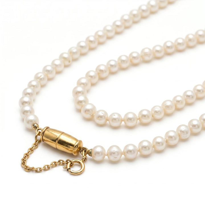 Collier or et Perle de culture