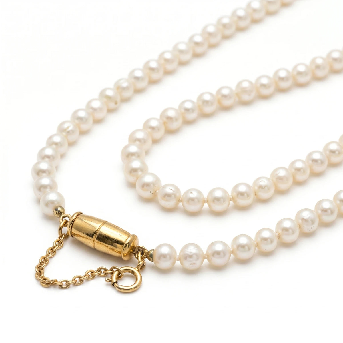 Collier or et Perle de culture
