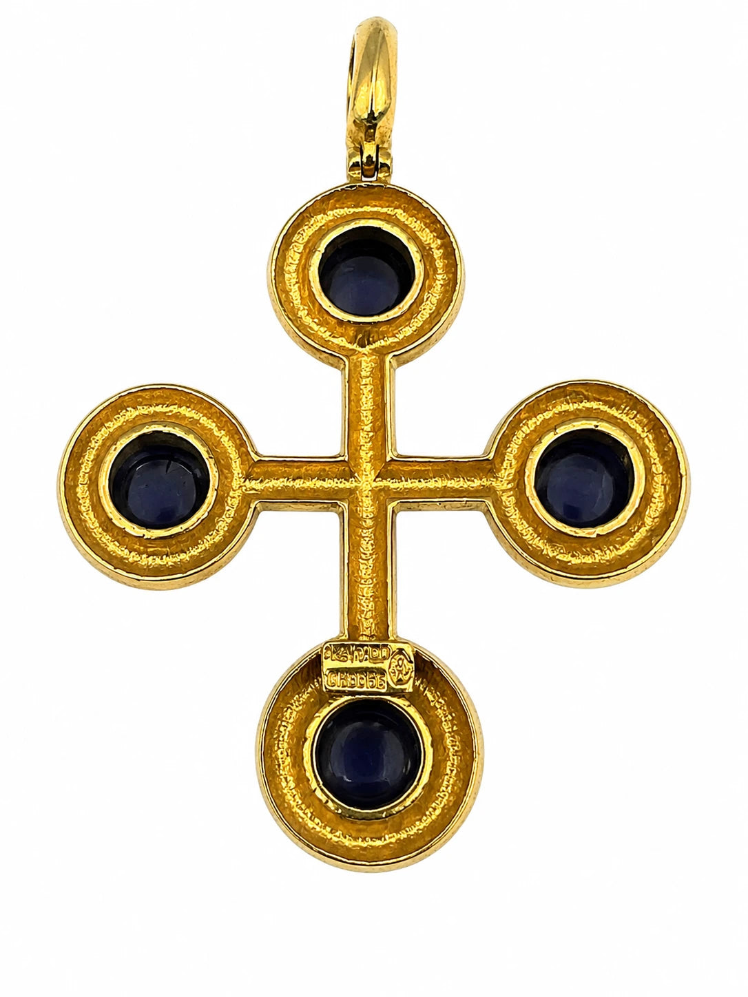 Lalaounis Pendentif or et Améthystes