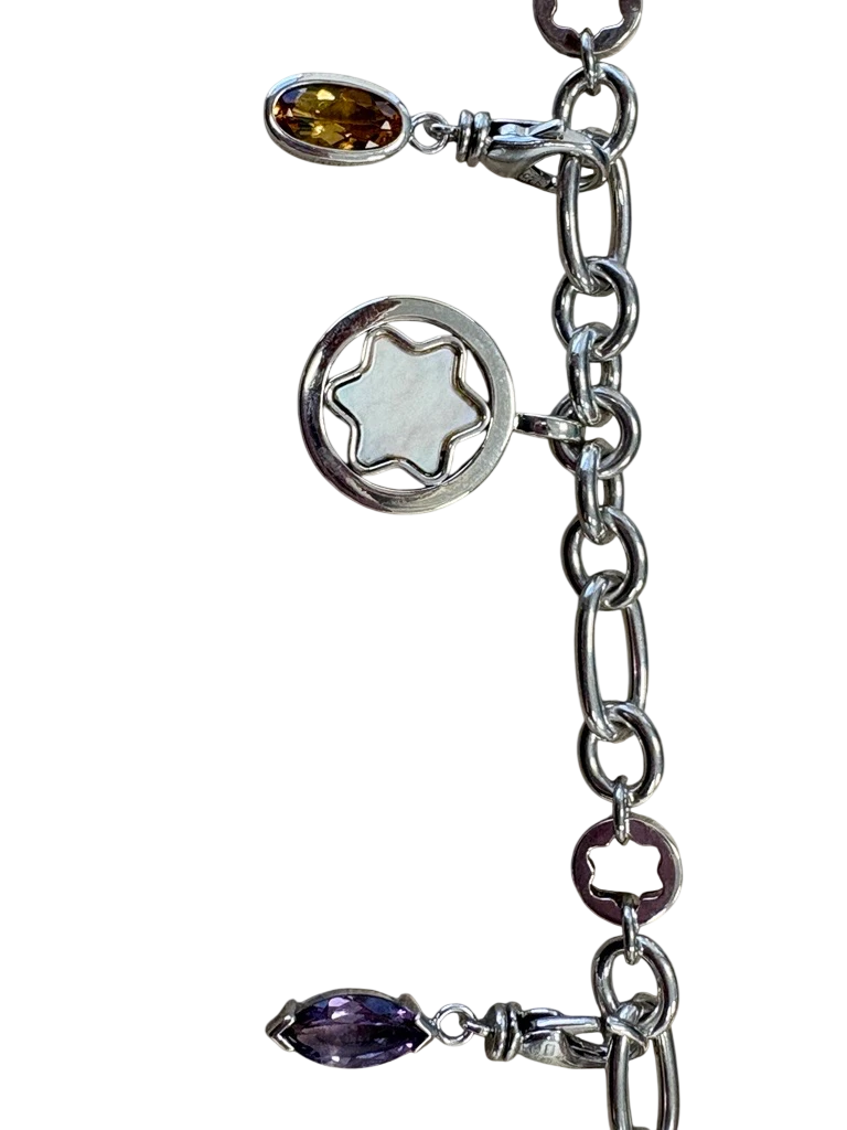 Montblanc Bracelet breloques argent