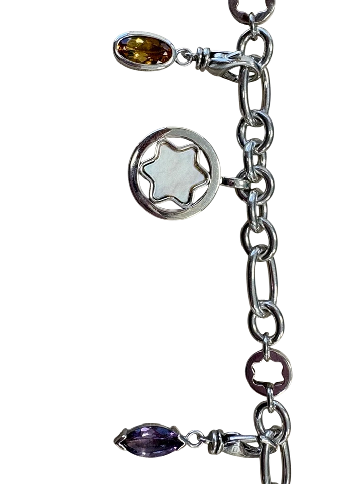 Montblanc Bracelet breloques argent