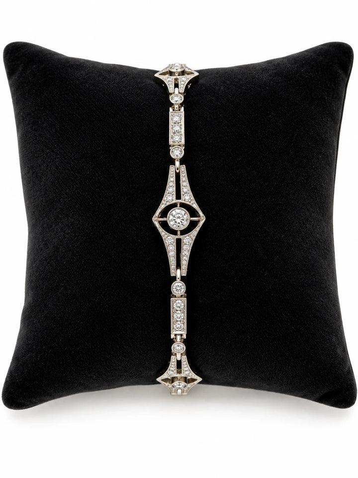 Bracelet or et Diamants
