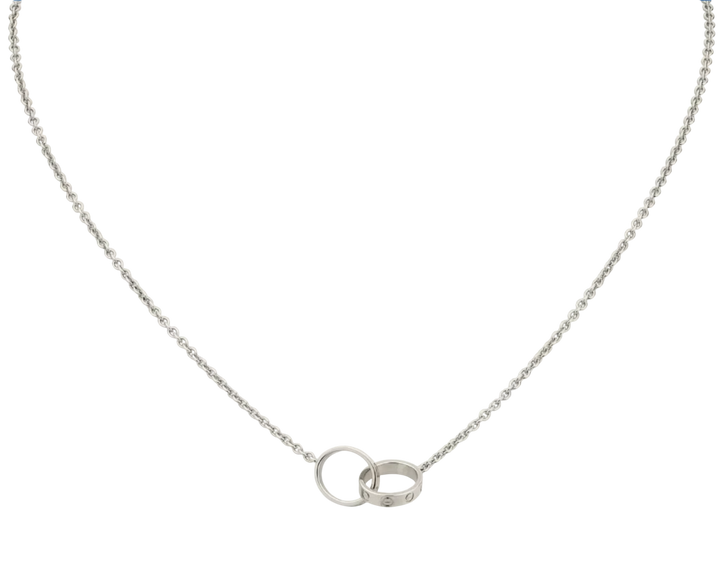 Cartier Collier Love Or blanc