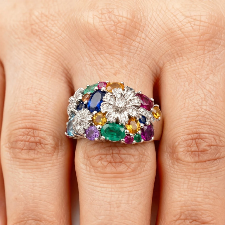 Bague Or blanc et Diamant