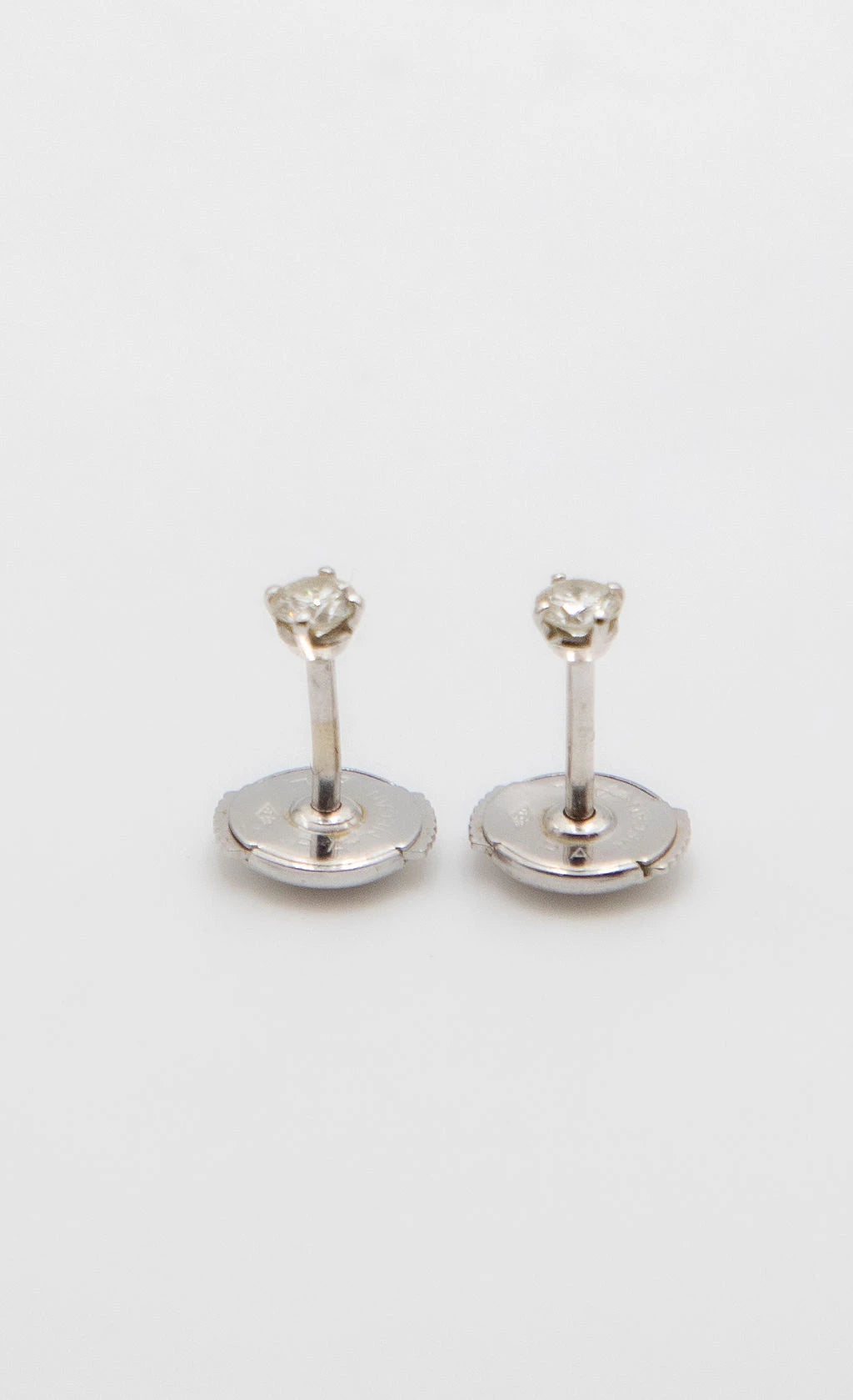 Boucles d'oreilles Or blanc et Diamant