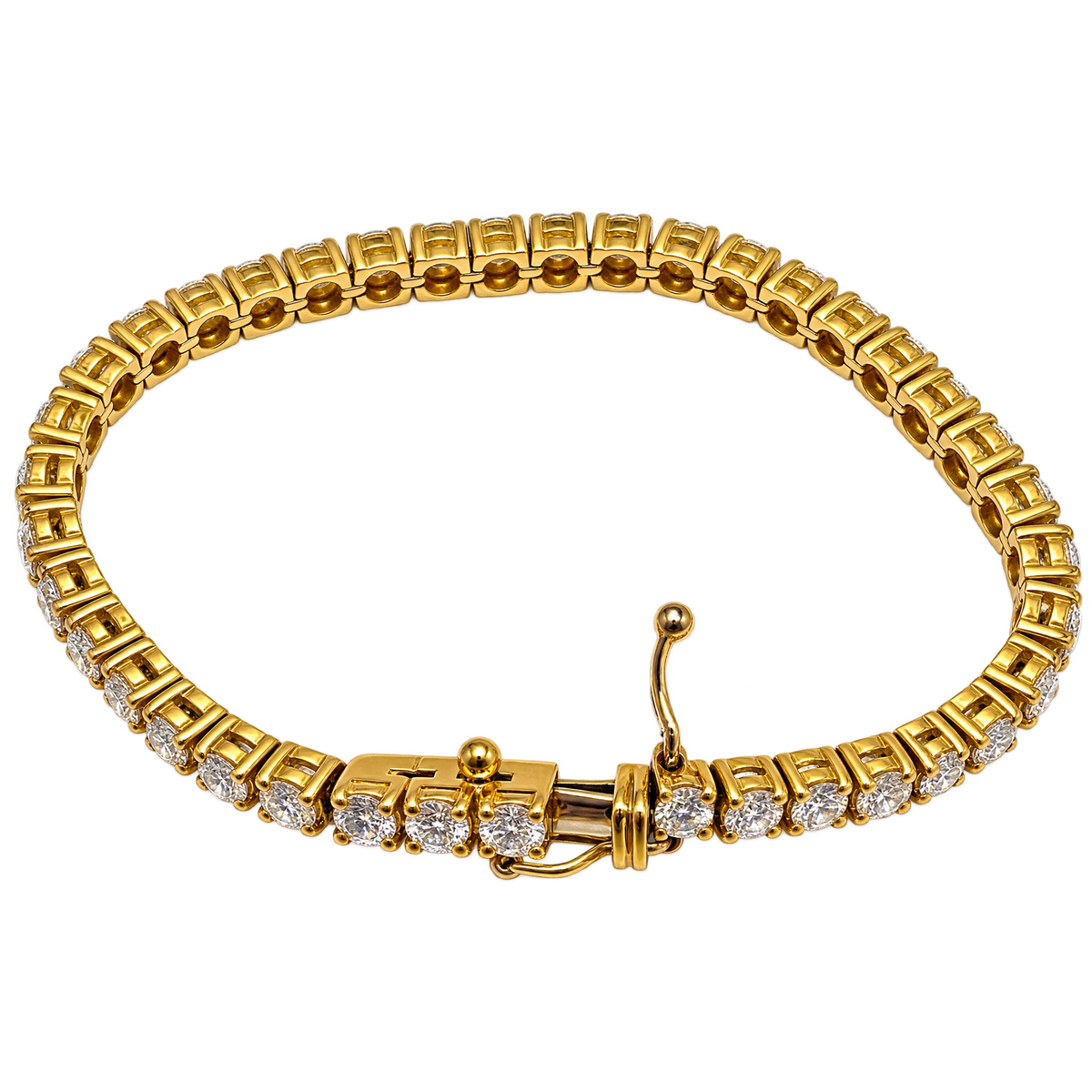 Bracelet or et Diamants