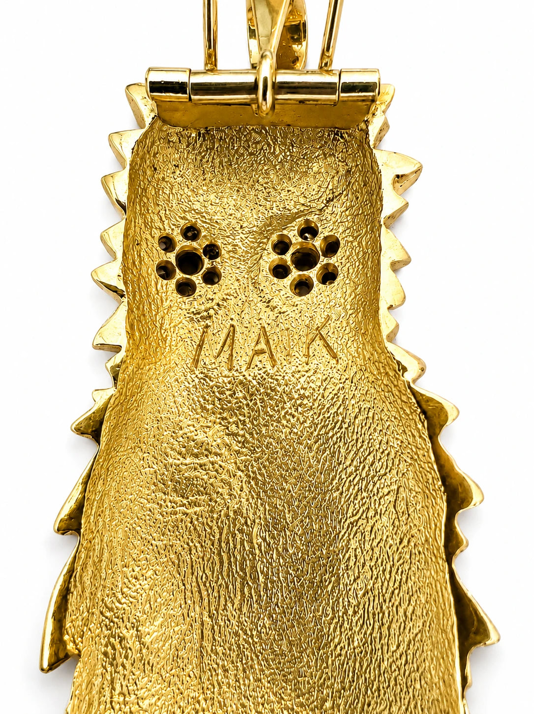Henri Maik Broche or et Diamant