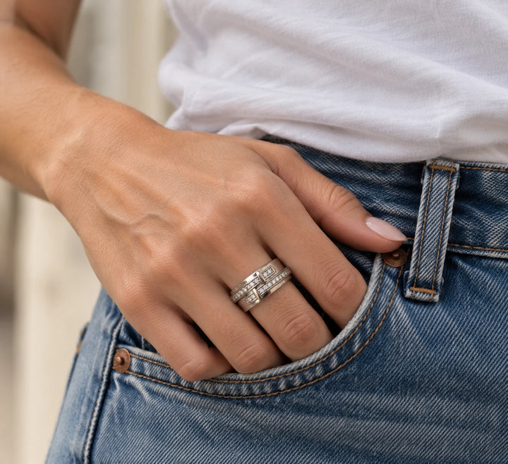 Guy Laroche · Bague en or et diamants