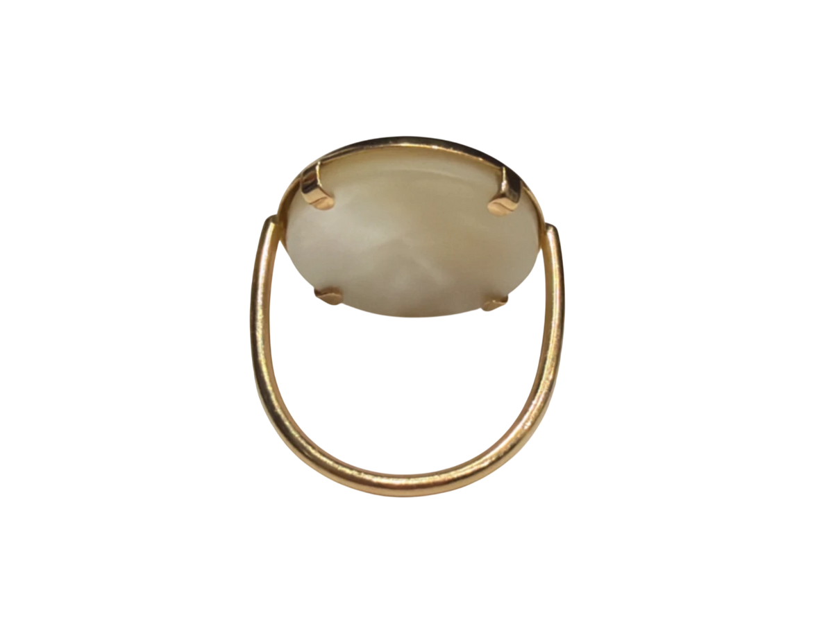 Ginette NY Bague or et Nacre