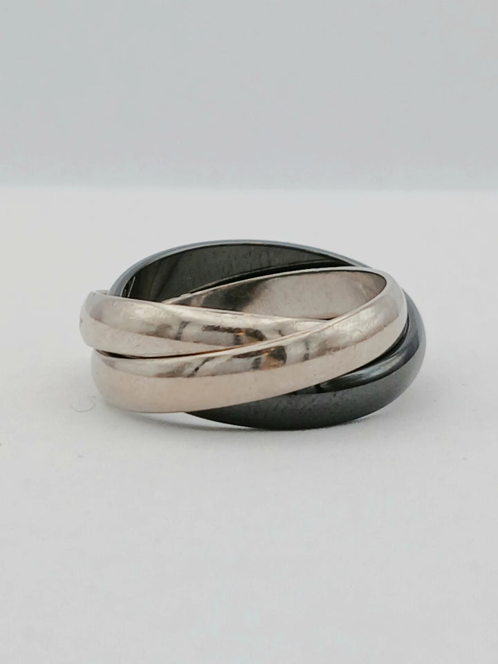 Cartier Bague Trinity Or blanc