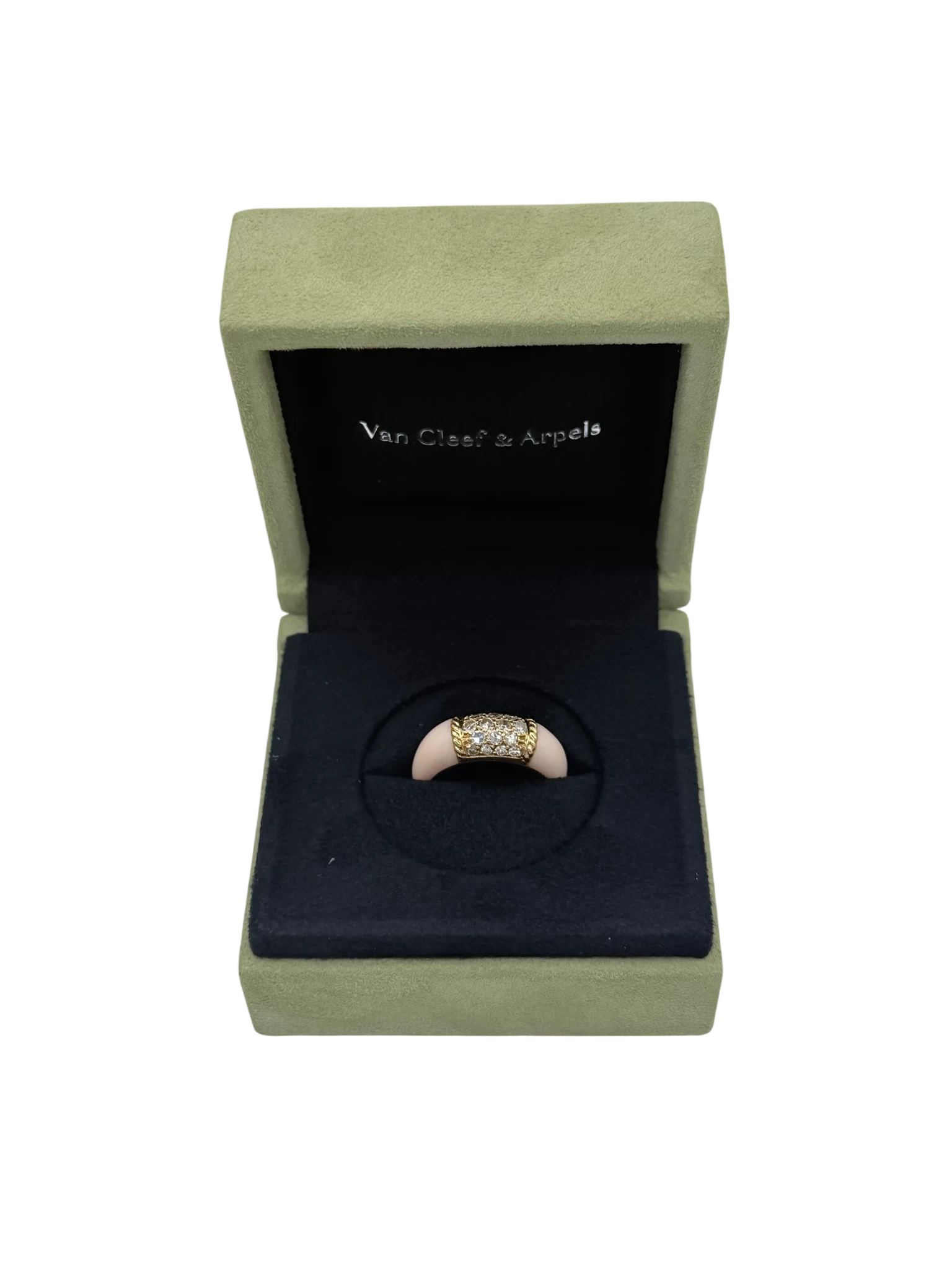 Van Cleef & Arpels Bague Phillipine or et Corail