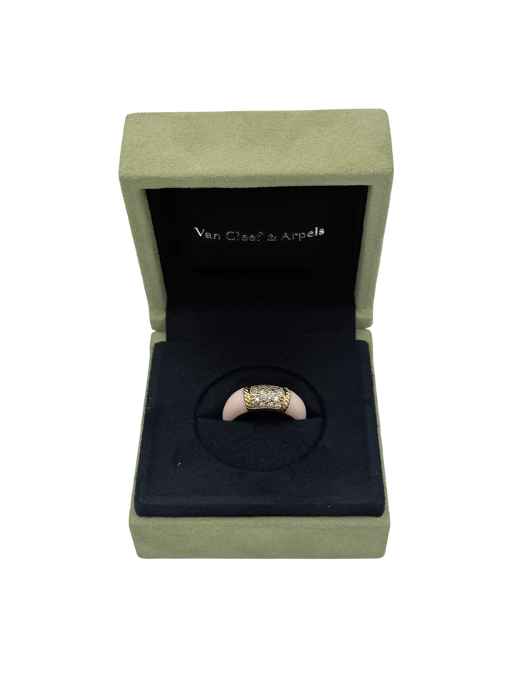Van Cleef & Arpels Bague Phillipine or et Corail