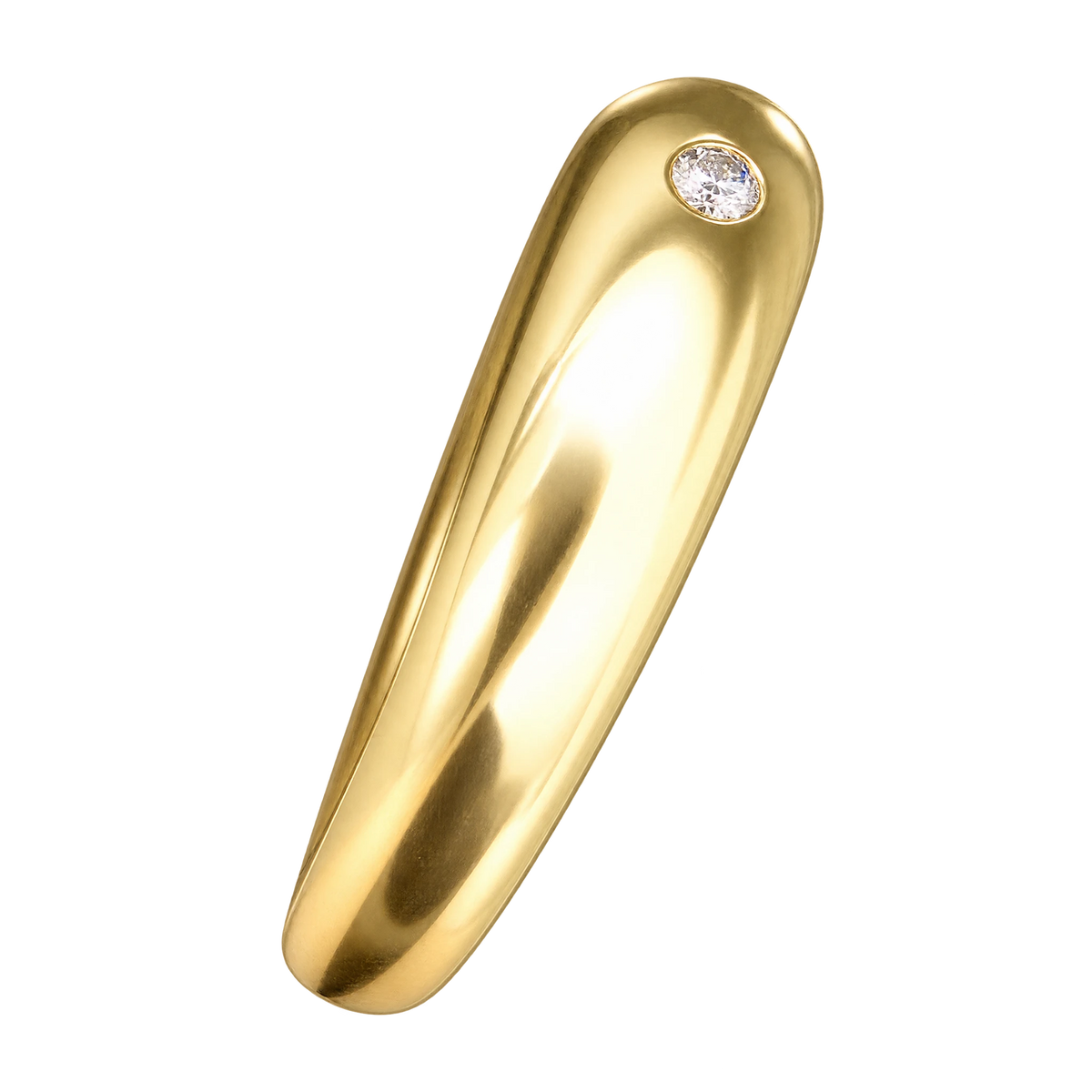 Bague or diamants