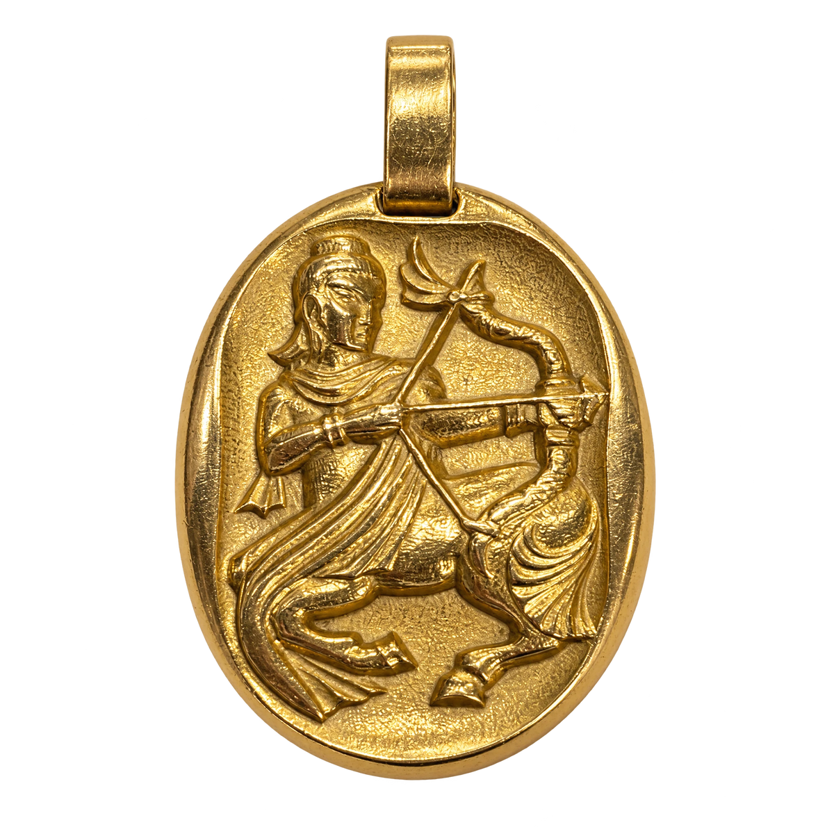 Pendentif Cartier GEORGES LENFANT or jaune