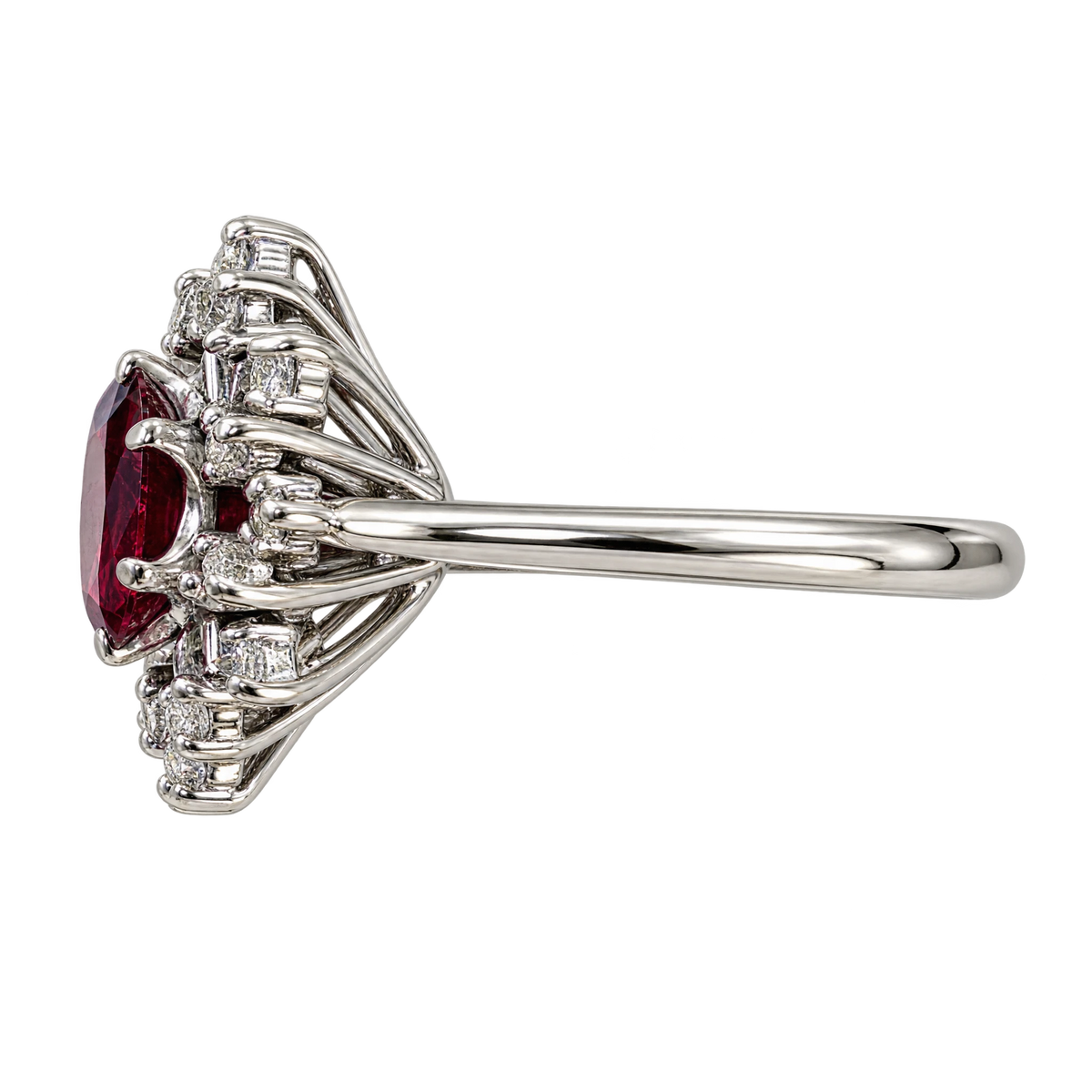 Bague or et Rubis